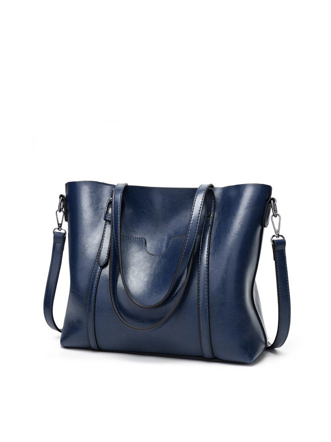 CORSICA PU Oversized Bucket Tote Bag