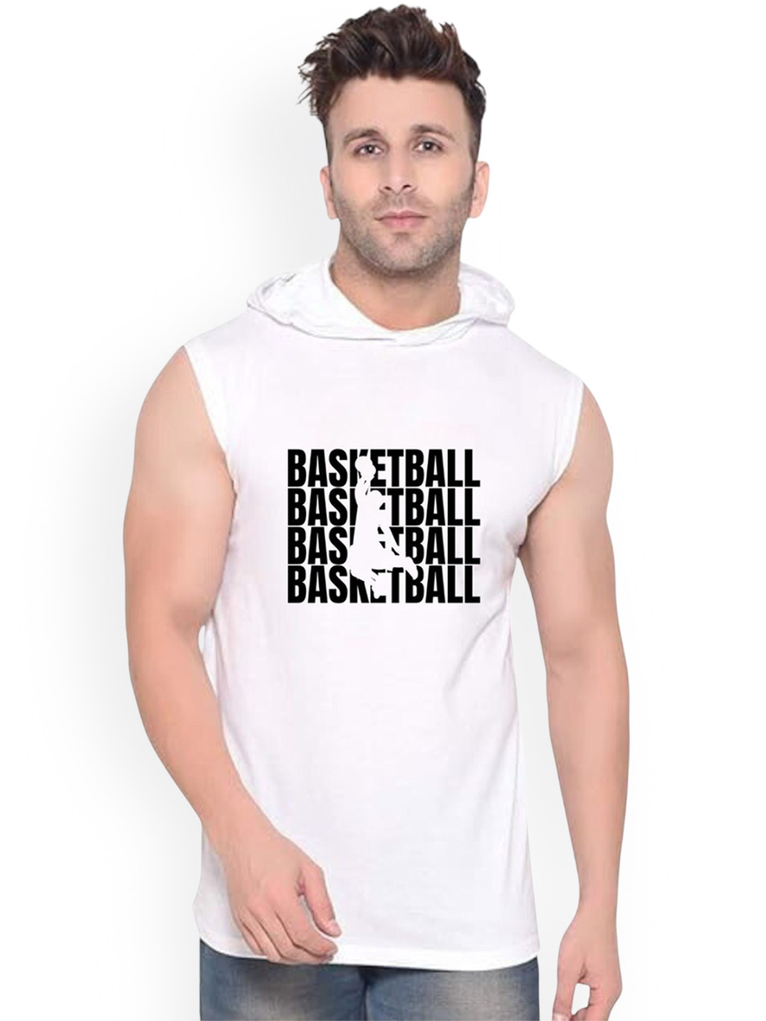 Fashnobic Men Basketball Printed Gym Vest K__print-116_gym_vest_white