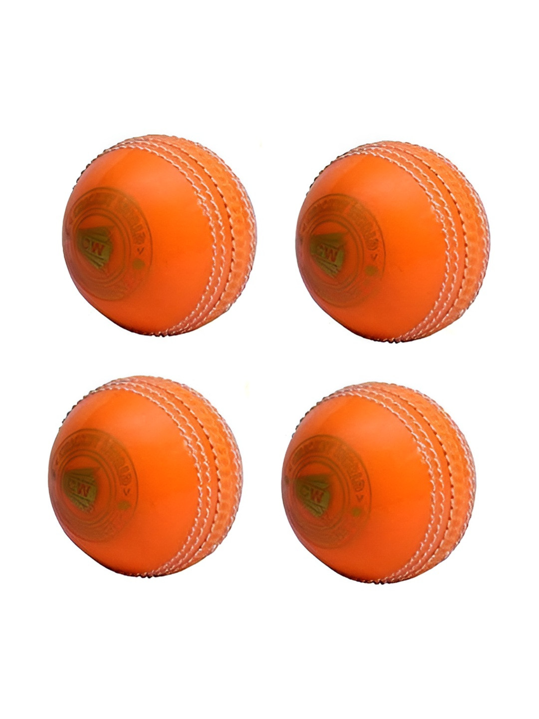 CW Pack Of 4 Spin Indoor Practice Cricket Balls