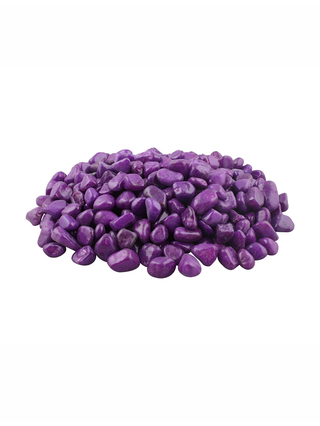 VANNEF Purple Premiume Colour Stone for Aquarium Vase Filler Home Garden Decor
