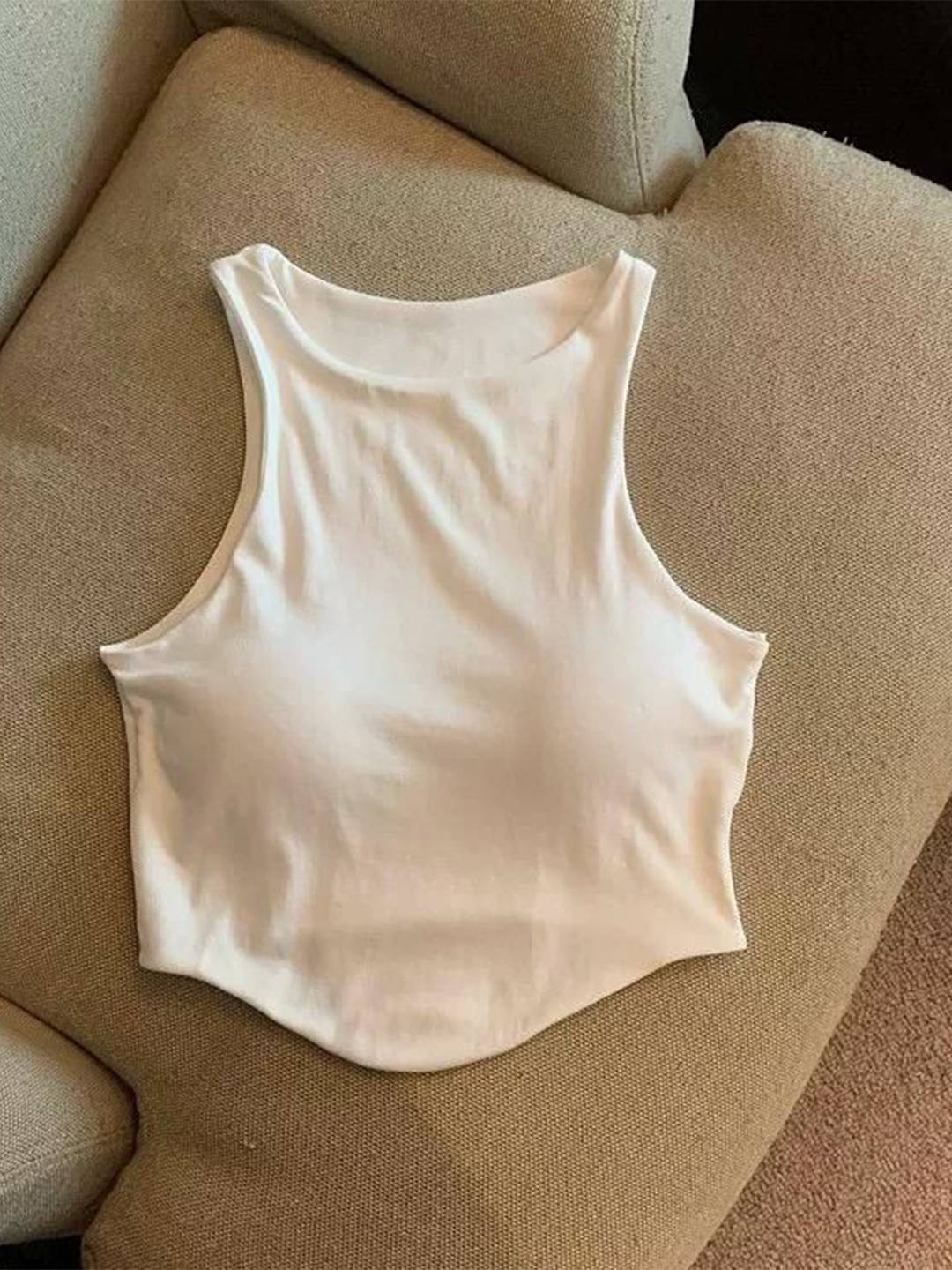 Miss Mosa By Akanksha  Zia Tank Top With Inbuilt Bra