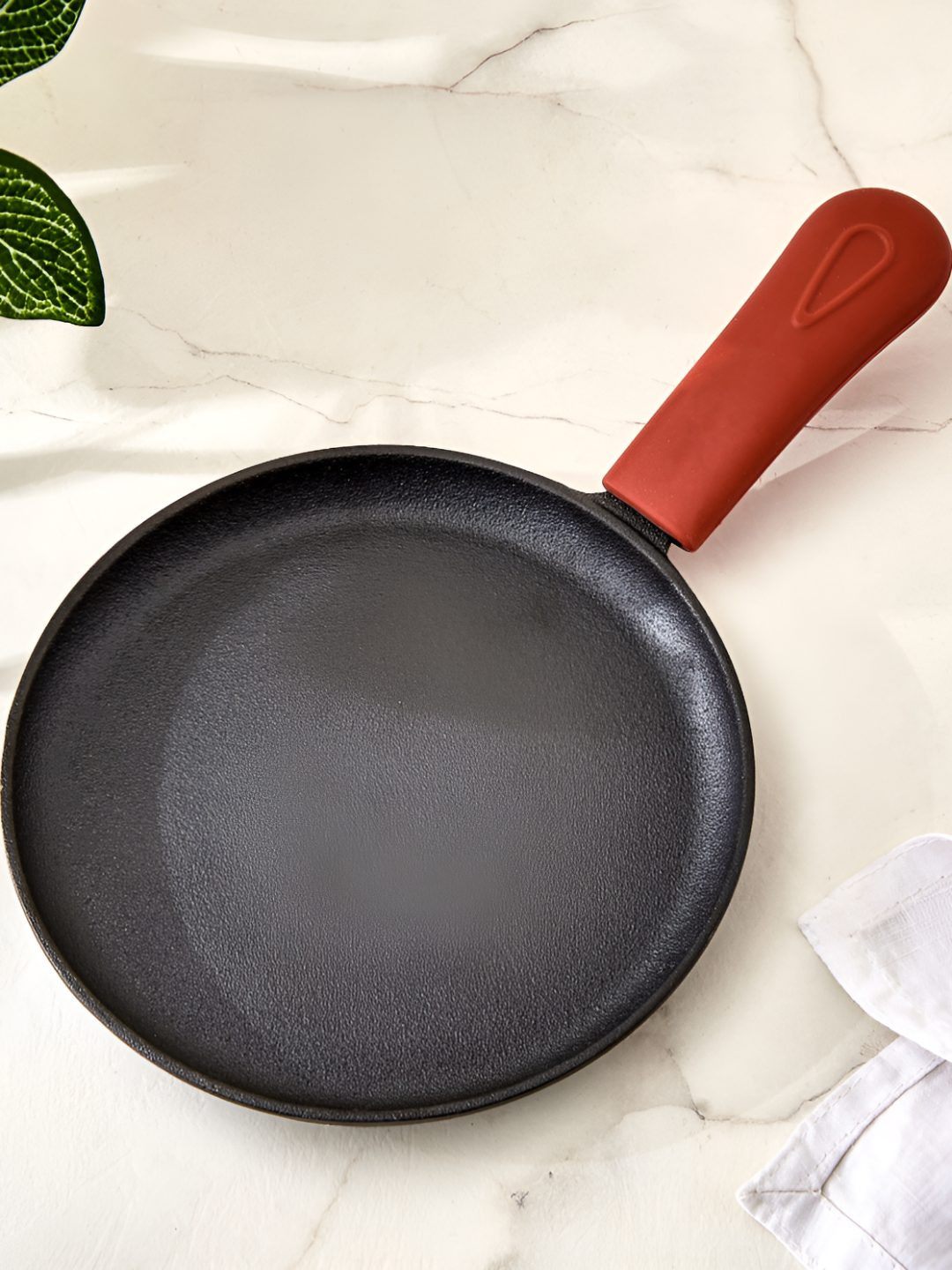 Home Centre Black Terra Tales Sally Cast Iron Mini Crepe Pan