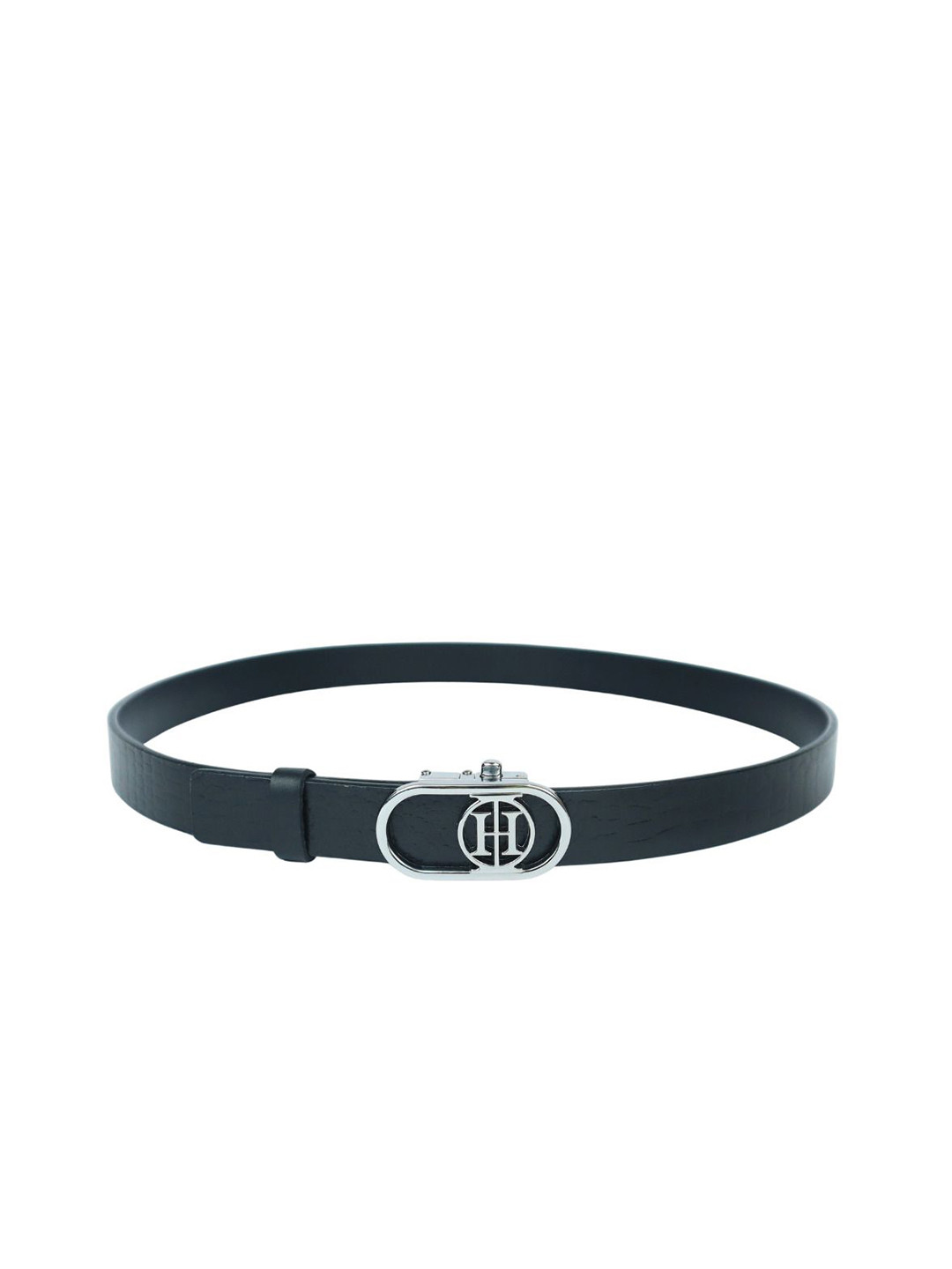 House of Inara Black Mirage Women Leather Belt