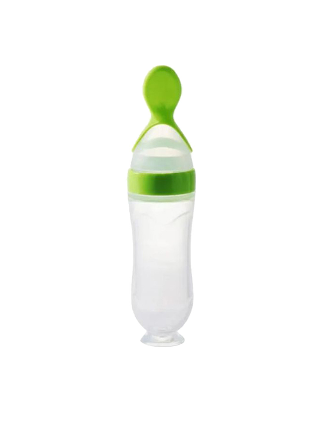 Kalra Magic Infants BPA Free Silicone Feeding Bottle with Spoon