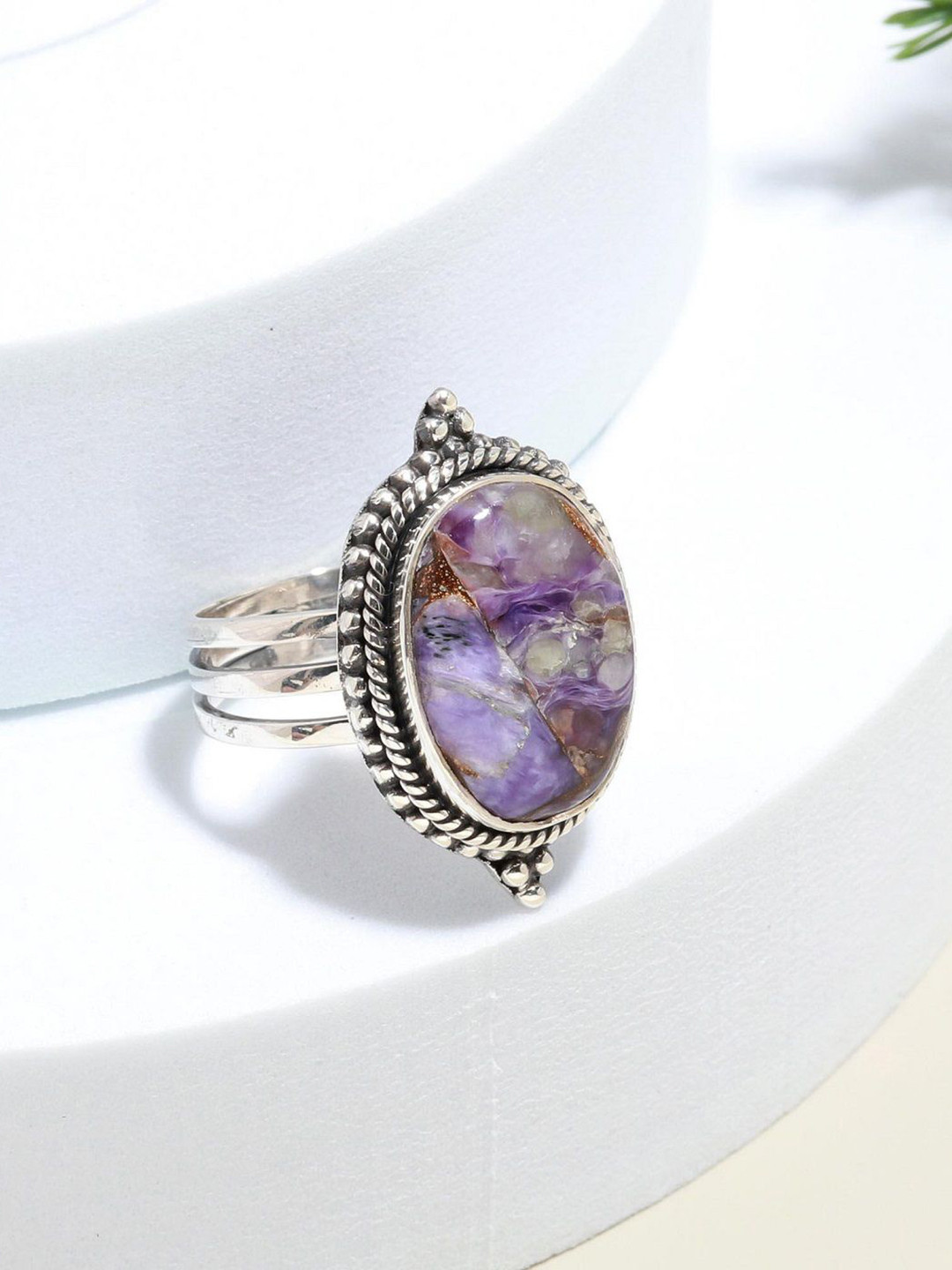 ORO ALMA Phoenix Bloom Silver Ring