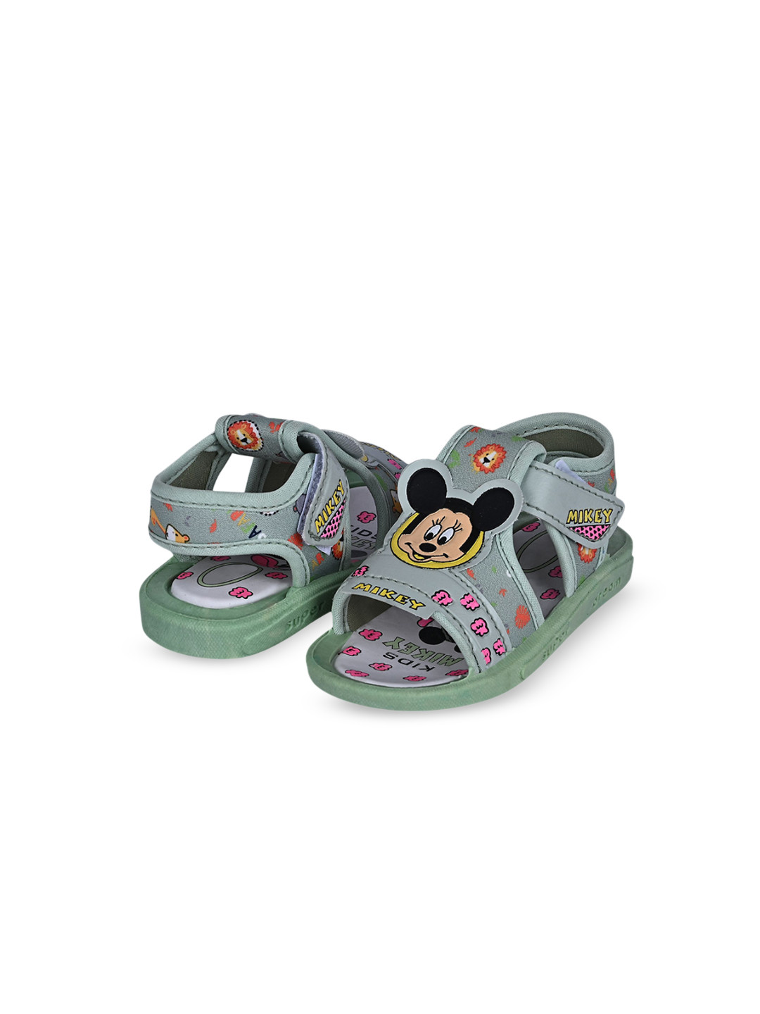 BAESD Boy Mickey Mouse Print Sport Sandals