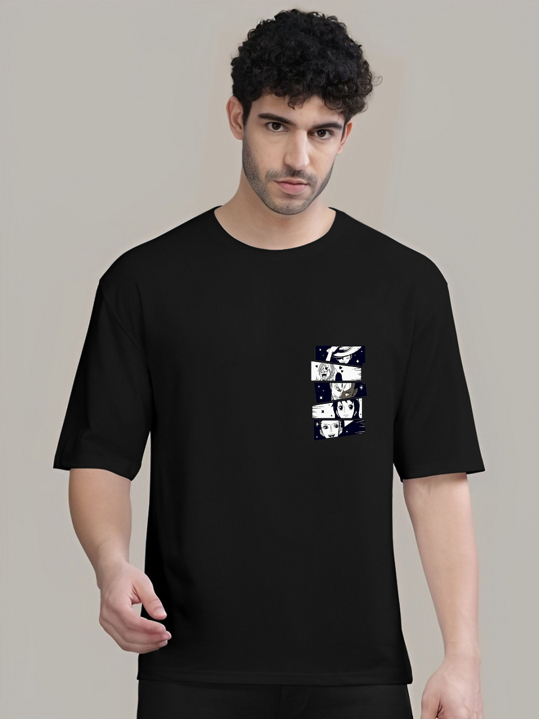 Kasendra Graphic Printed Round Neck T-Shirt