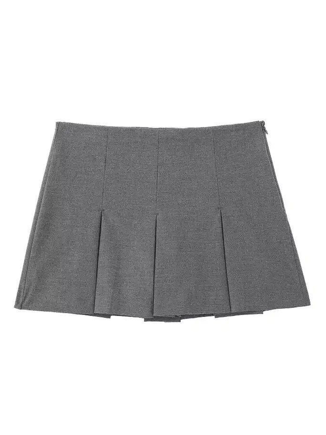 Alamoda By Akanksha Grey Maseo Statement Skorts