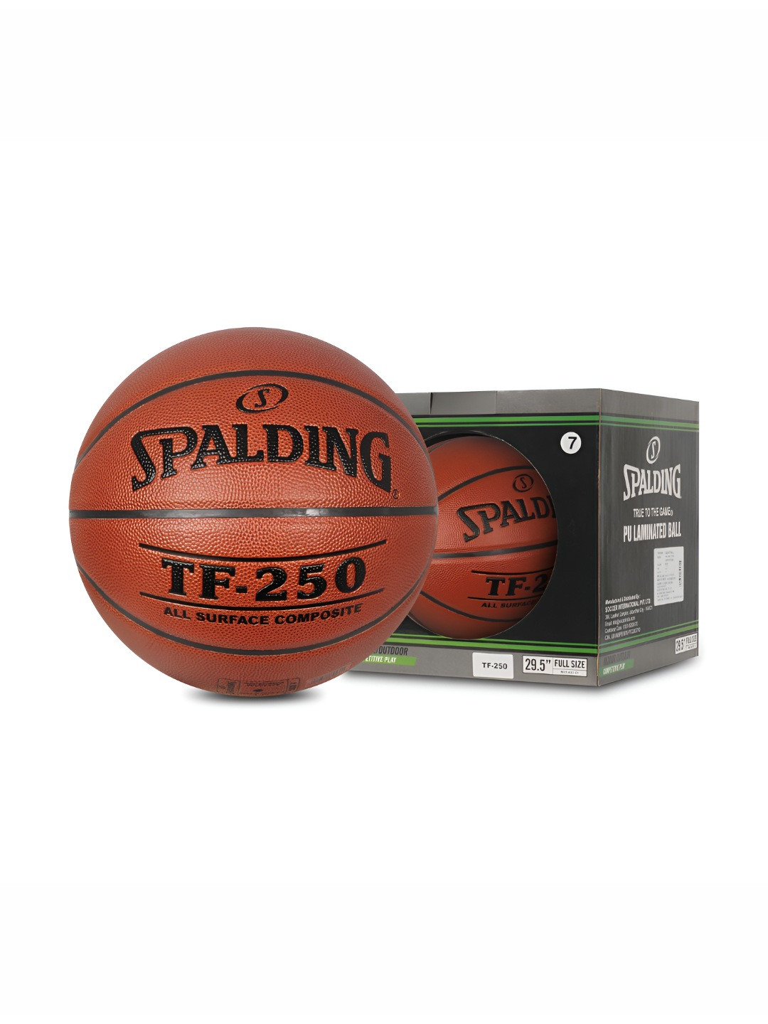 Spalding TF- 250 Basketball Without Air Pump