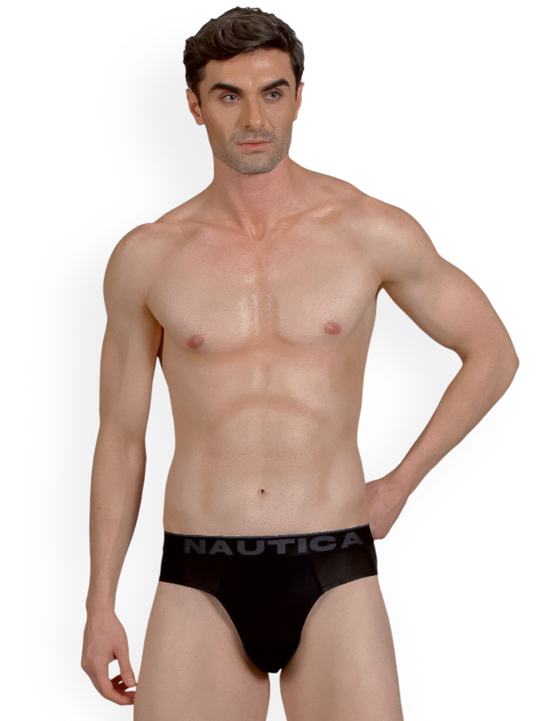Nautica Mid-Rise Basic Briefs ISMEBF01-BLK