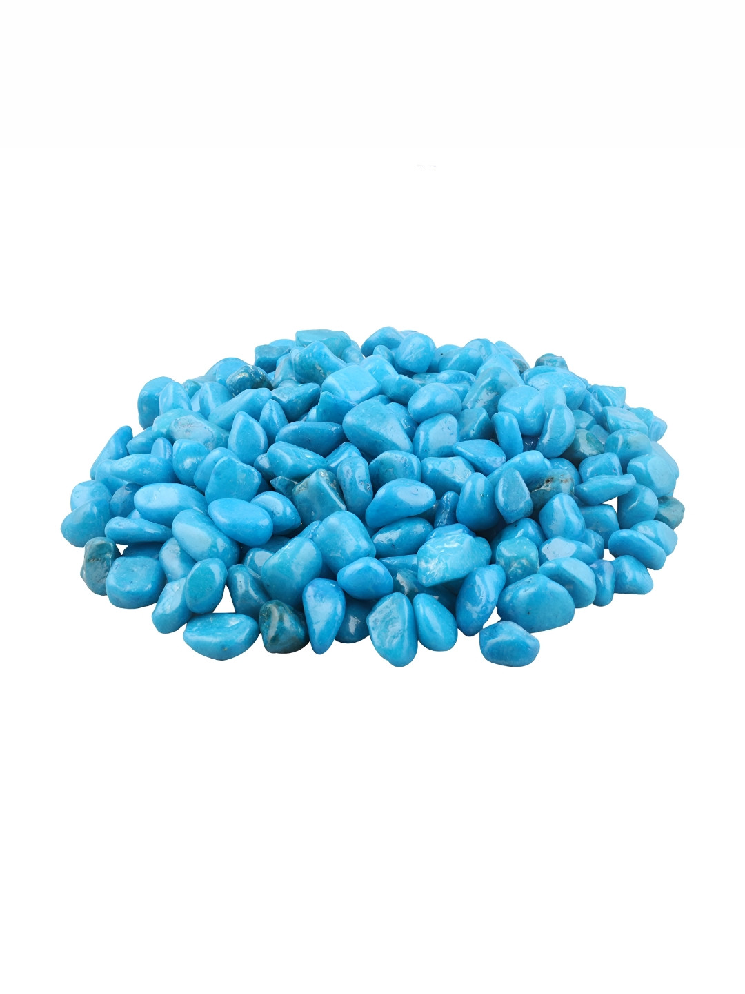 VANNEF Blue Premiume Colour Stone for Aquarium Vase Fillers Home and Garden Decor