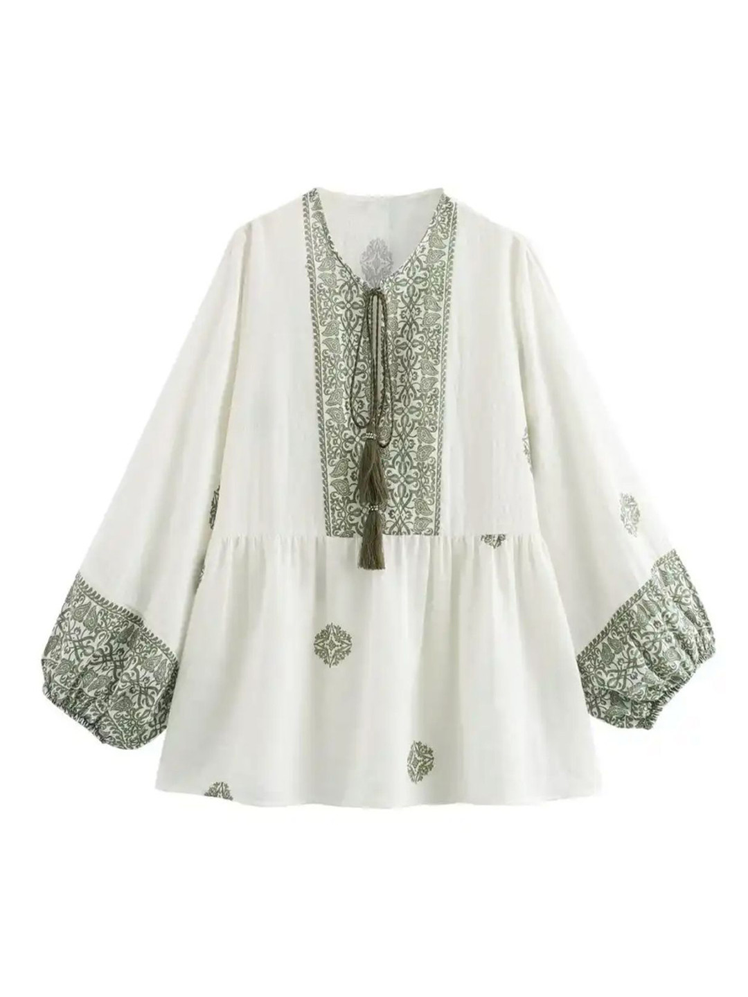 Miss Mosa By Akanksha  Floral Print Bella Cotton Summer Top