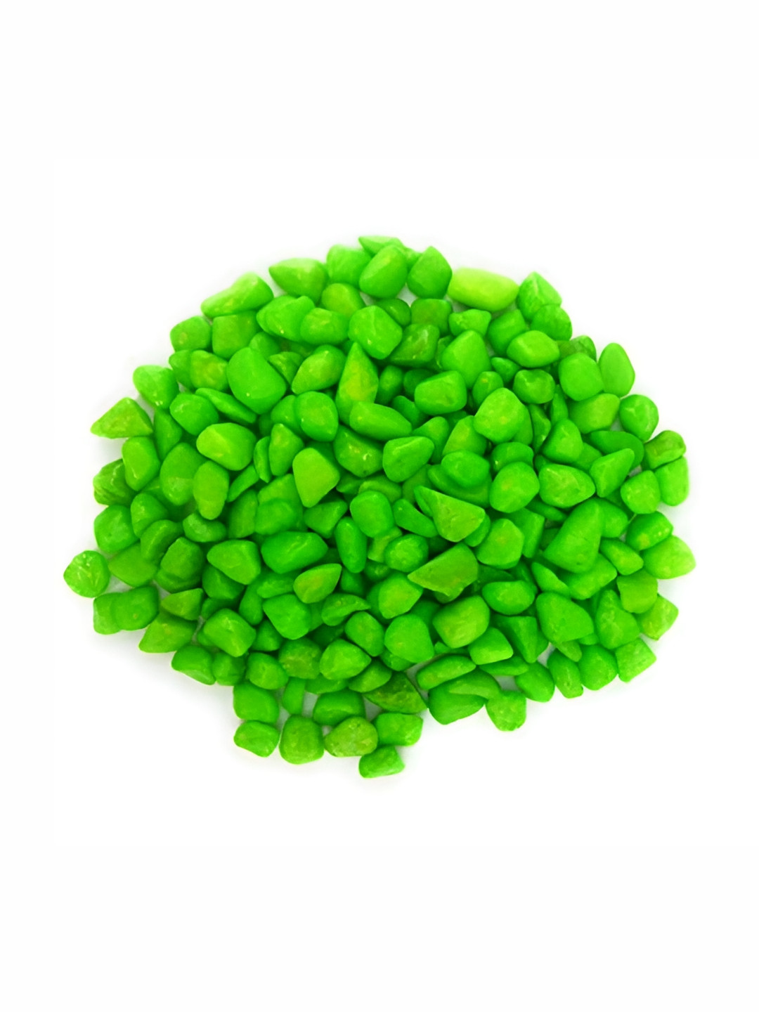 VANNEF(r) GreenPremiume Colour Stone for Aquarium Vase Filler Home and Garden Decor