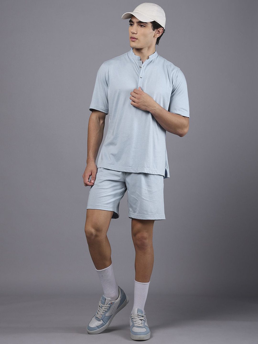 DON VINO Pure Cotton T-Shirt With Shorts Co-Ords