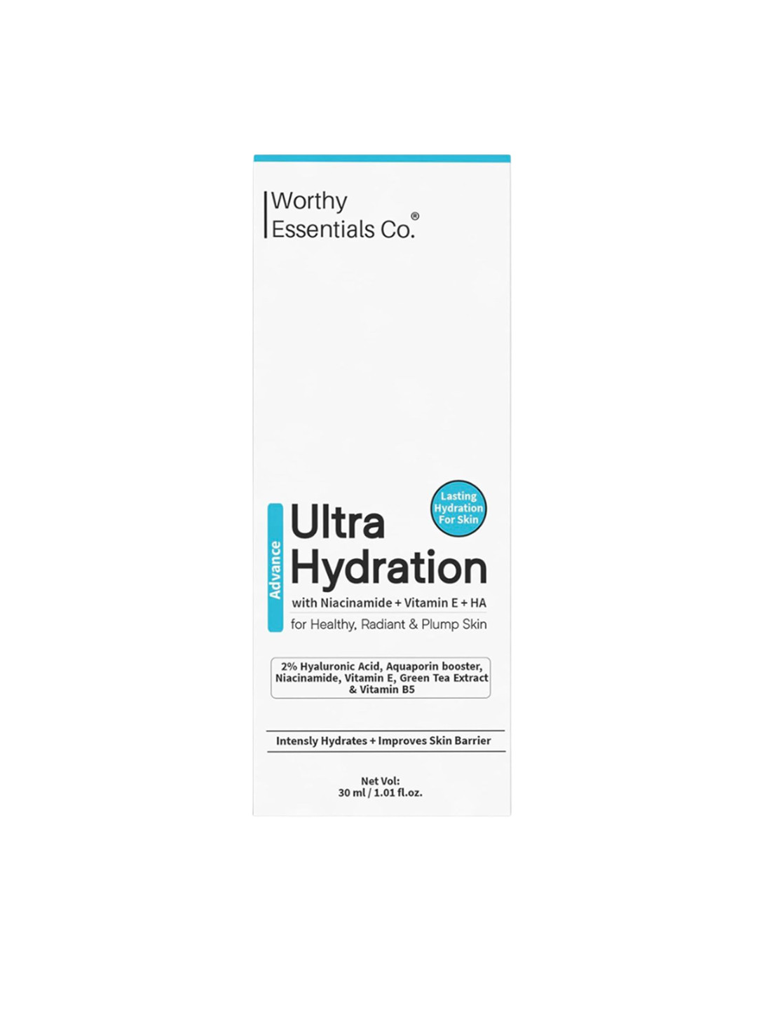 Worthy Essentials Co. Advance Ultra Hydration Serum For Intensely Hydrate- 30 ml