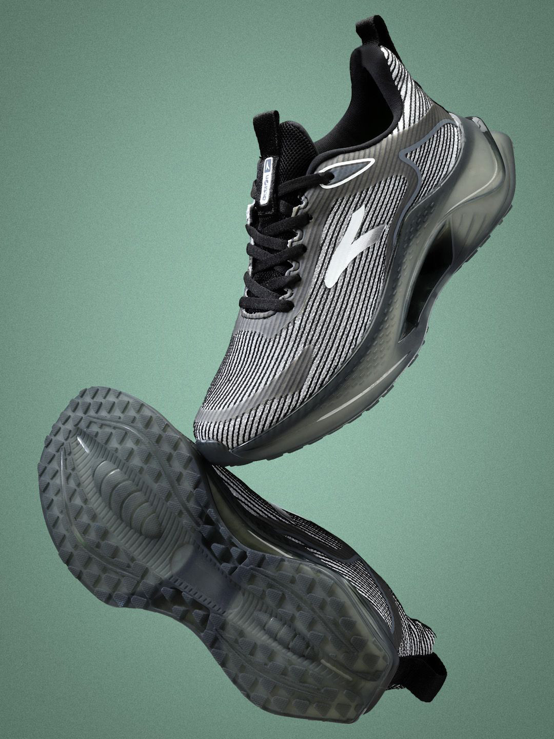 Action TURBO Men Running Non-Marking Lace-Ups Shoes