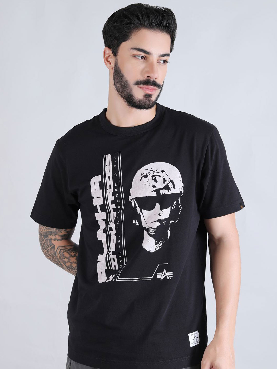 ALPHA INDUSTRIES Unisex Printed T-shirt