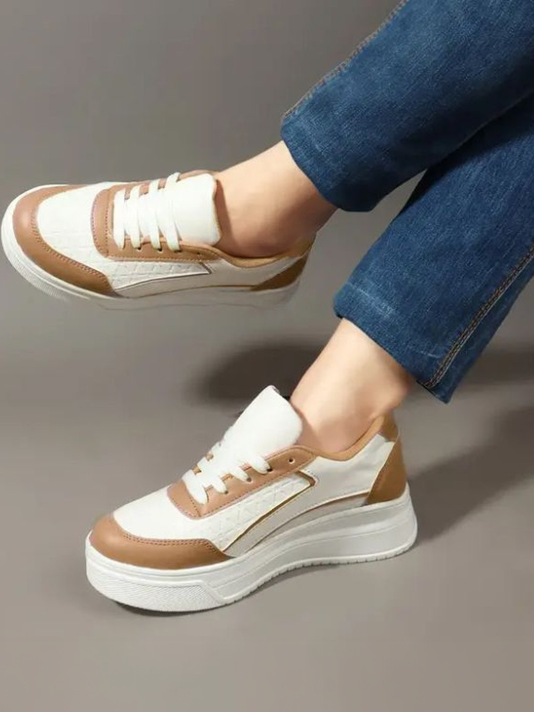 The Roadster Lifestyle Co Multi-Tone Smart Sneakers