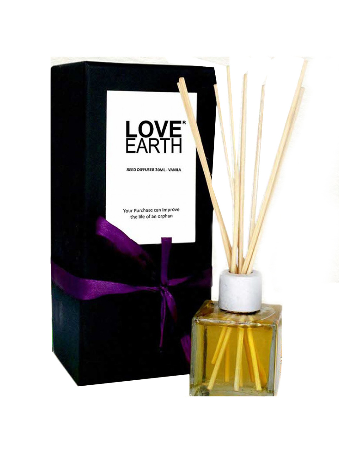 LOVE EARTH Yellow Premium Reed Aroma Oil Diffusers