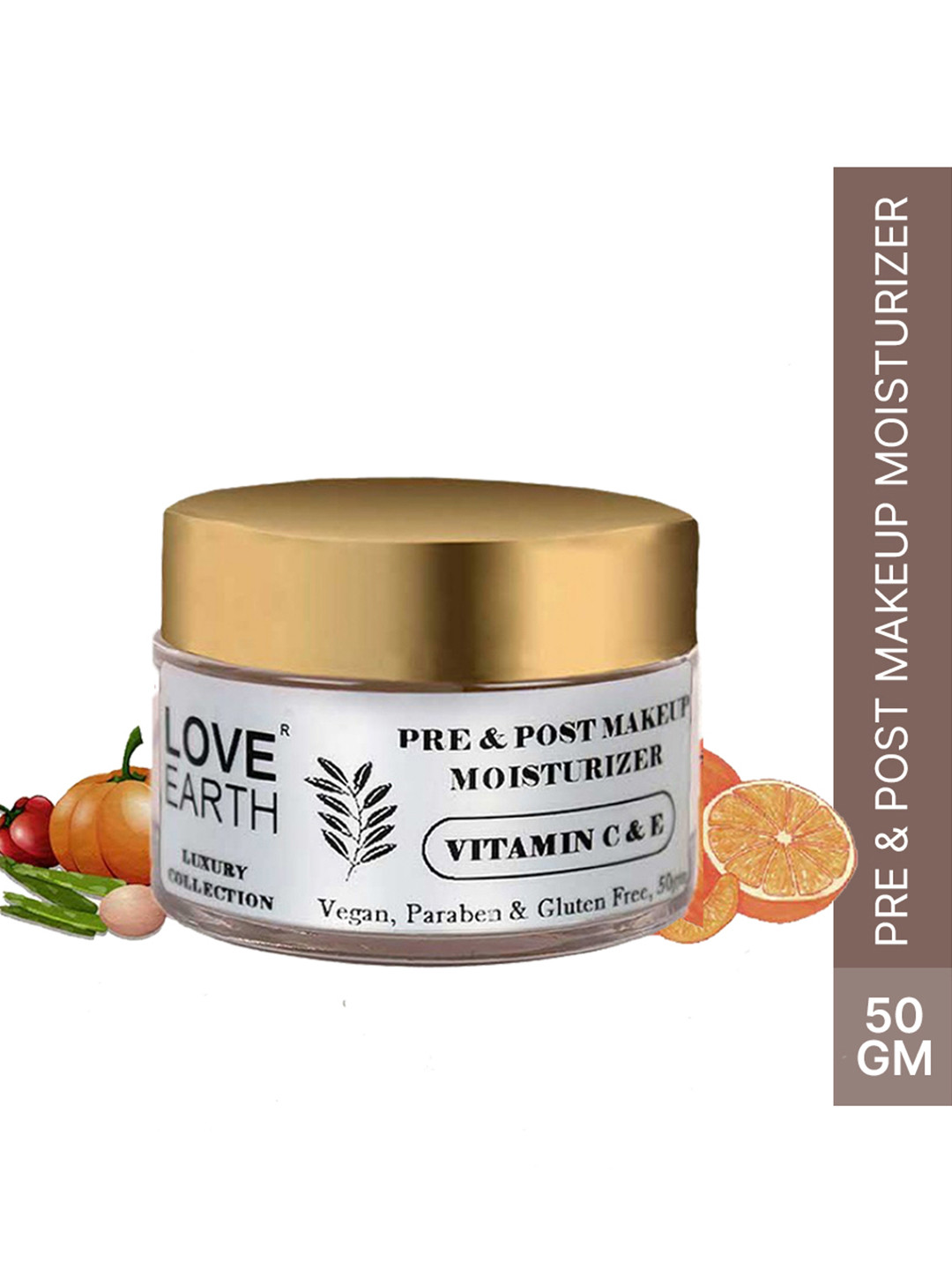 LOVE EARTH Pre & Post Makeup Face Moisturizer with Jojoba Oil - 50 g