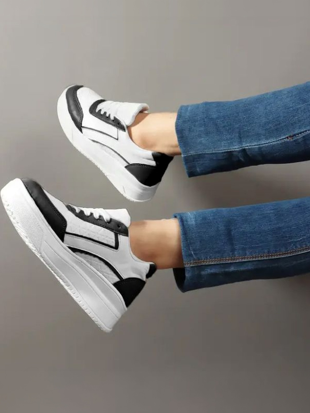 The Roadster Lifestyle Co Multi-Tone Smart Sneakers