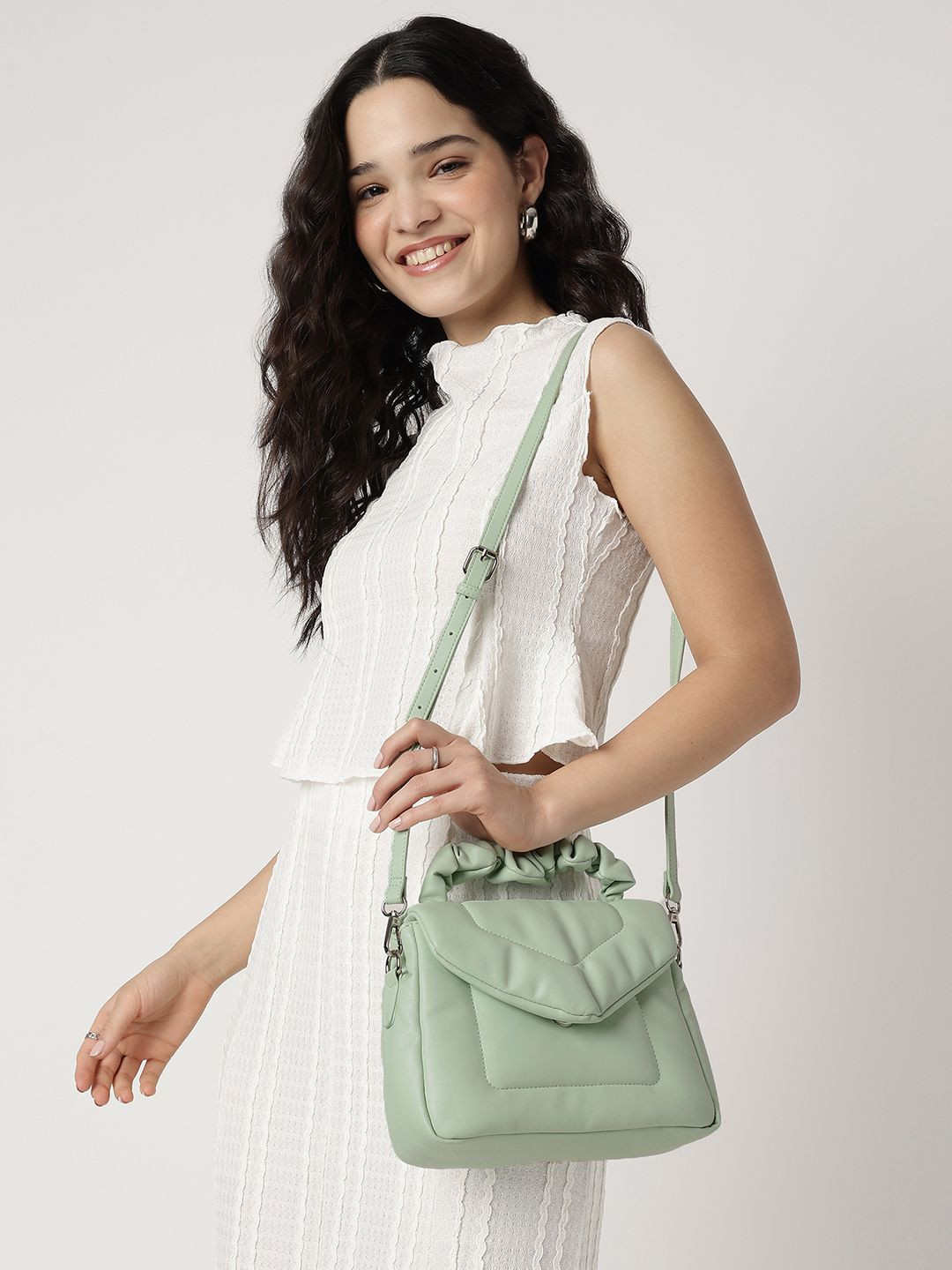 Fastrack Pastel Pulse satchel Bag