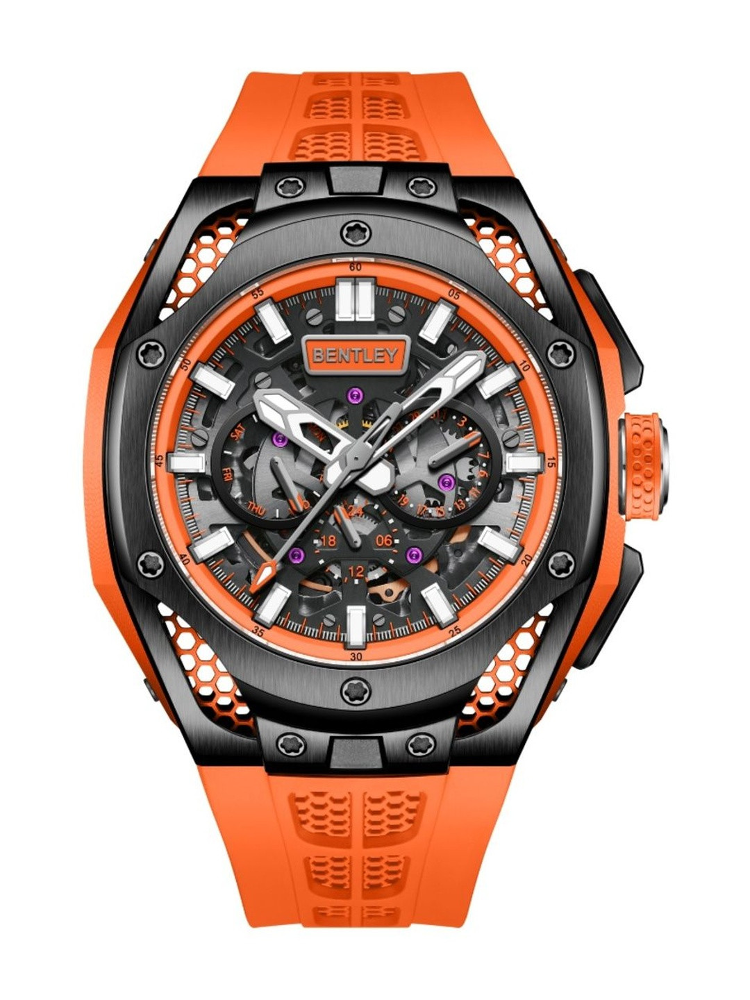 BENTLEY Men Dial & Straps Analogue Multi Function Automatic Motion Powered Watch BL-50-02