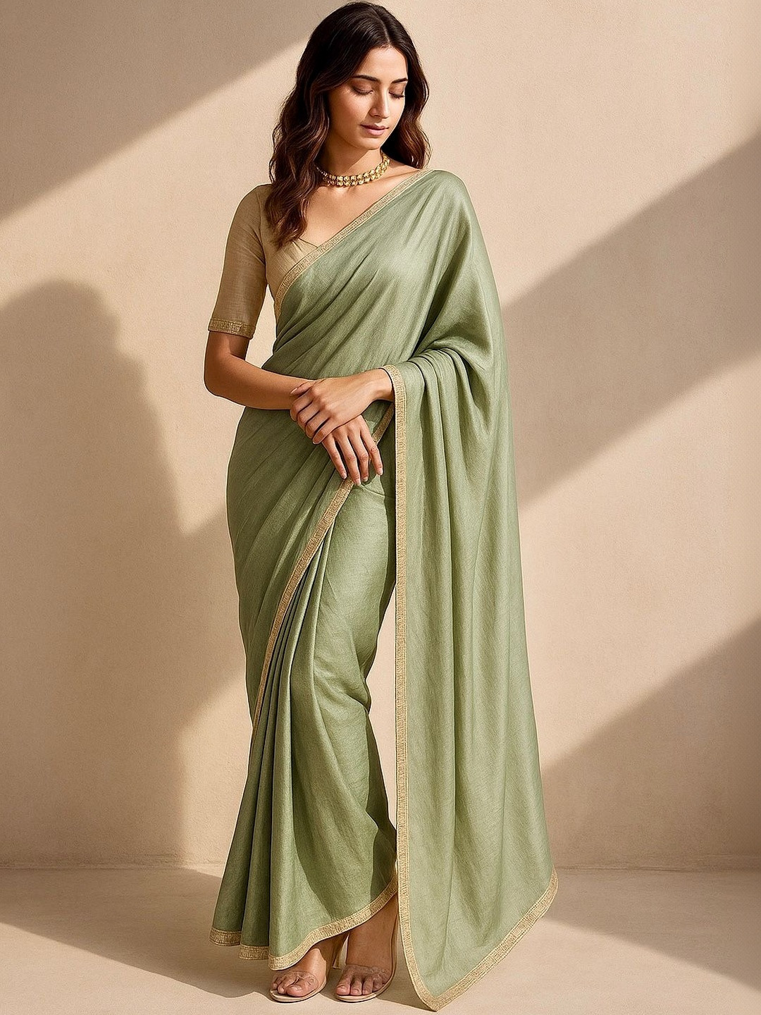 Saaki Silk Blend Saree