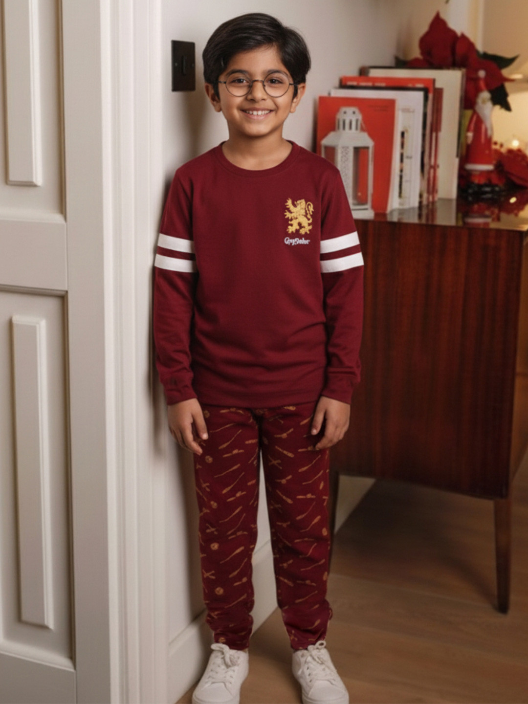 Nap Chief Kids Unisex Harry Potter Printed Pure Cotton Night Suit