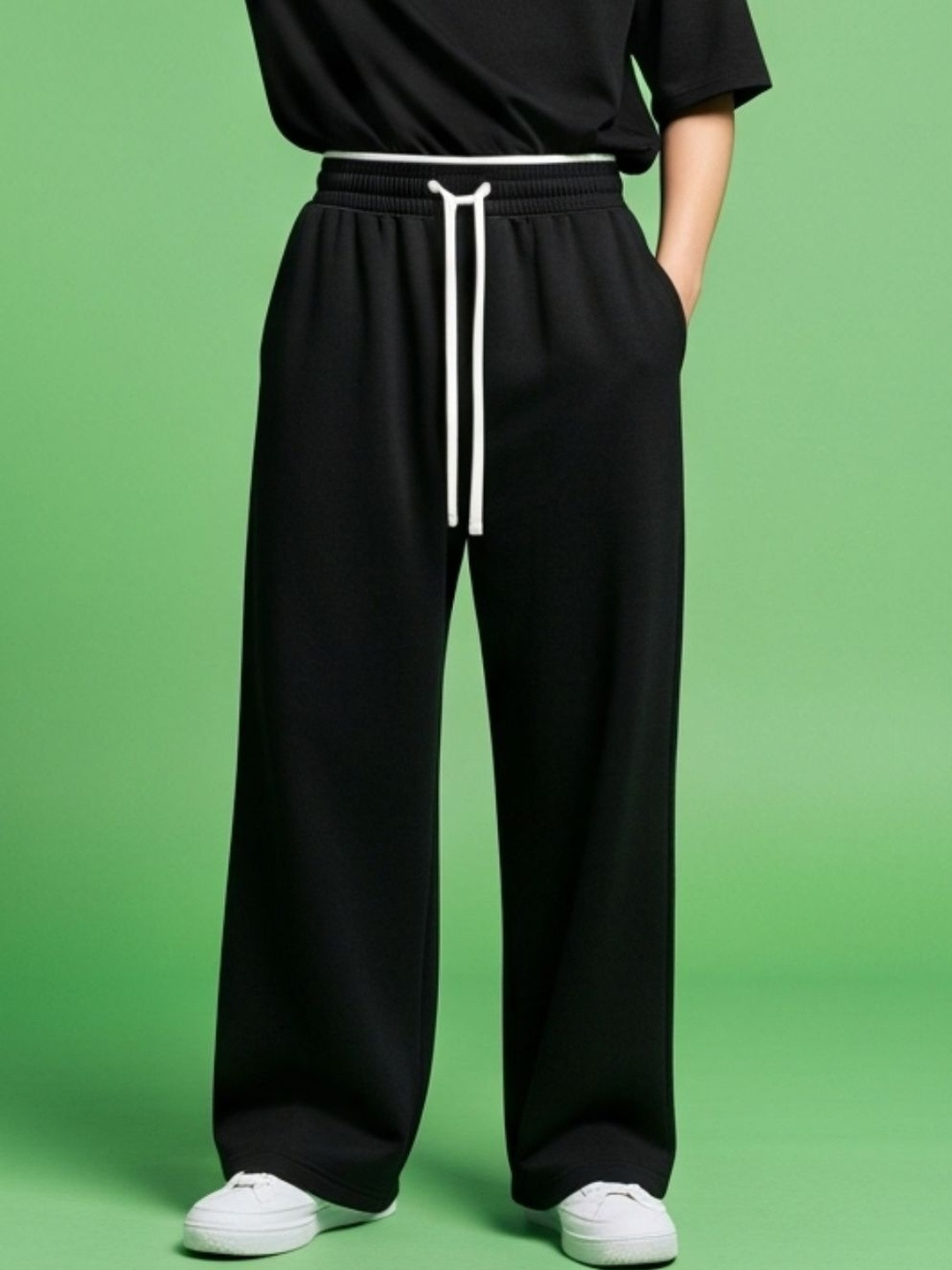 CLOTH N CODE Men Relaxed Loose Fit Trousers