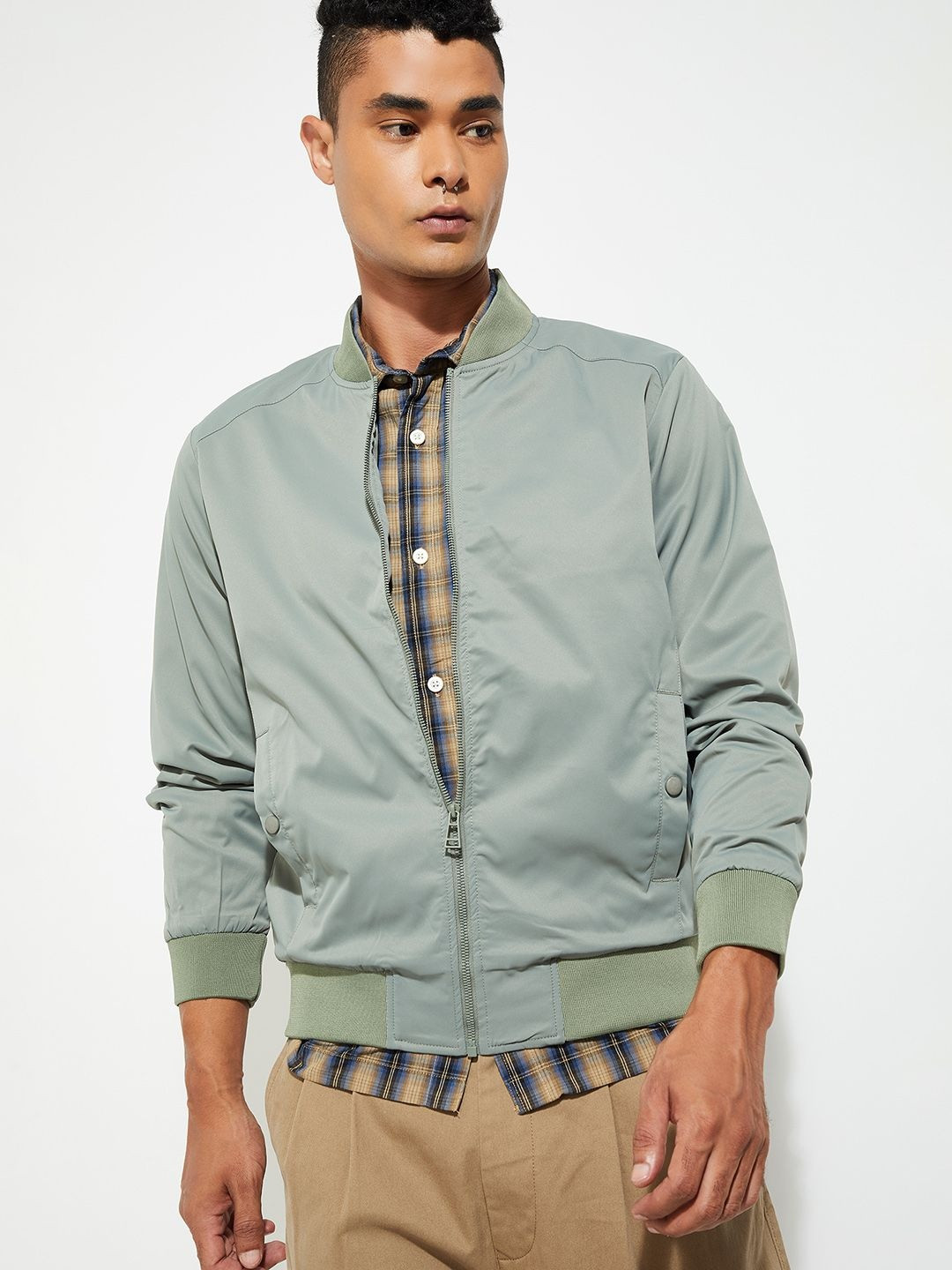 max Men Lightweight Bomber Jacket
