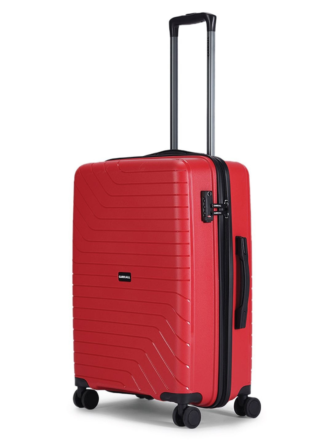 CARRIALL Groove Hard Sided Medium Trolley Bag