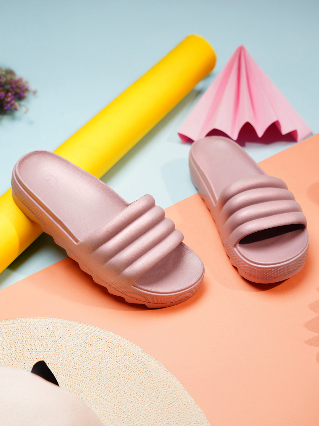 Hoppa Sugar Light Berry Women'S Slides