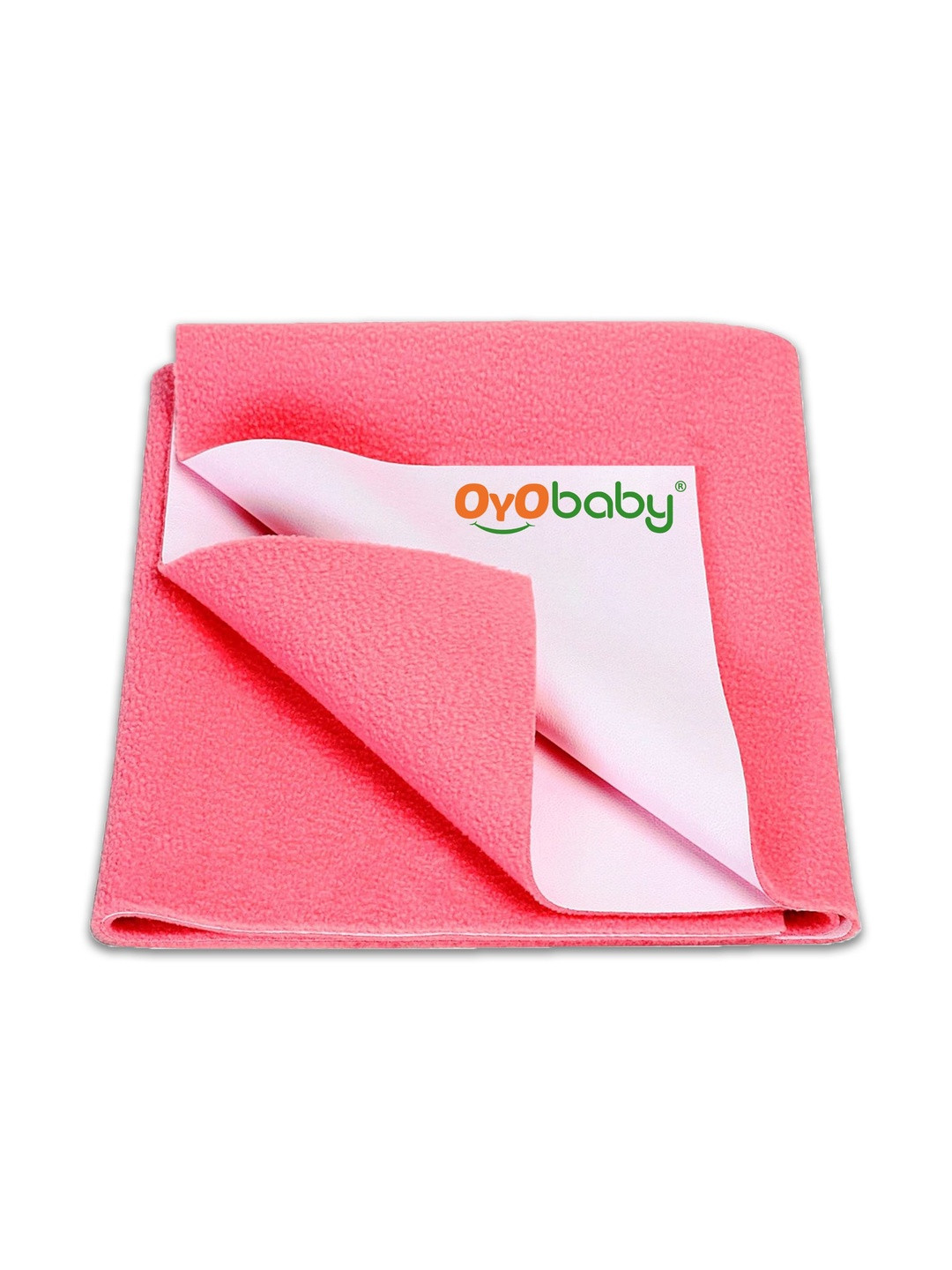 OyO Baby Pink Cotton Water Resistant Mattress Protector
