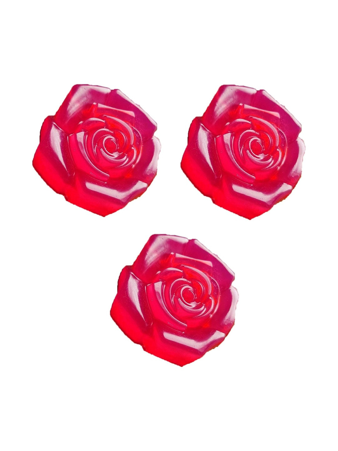 Park Daniel Set Of 3 Rose Water Soap For Refreshing & Hydrating Skin - 100 g Each