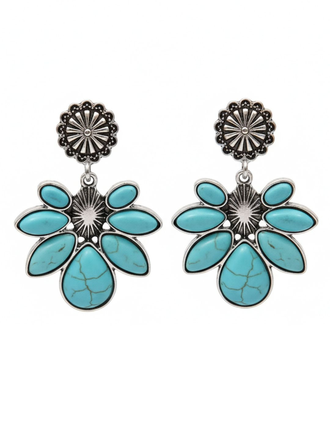 Young & Forever Floral Drop Earrings