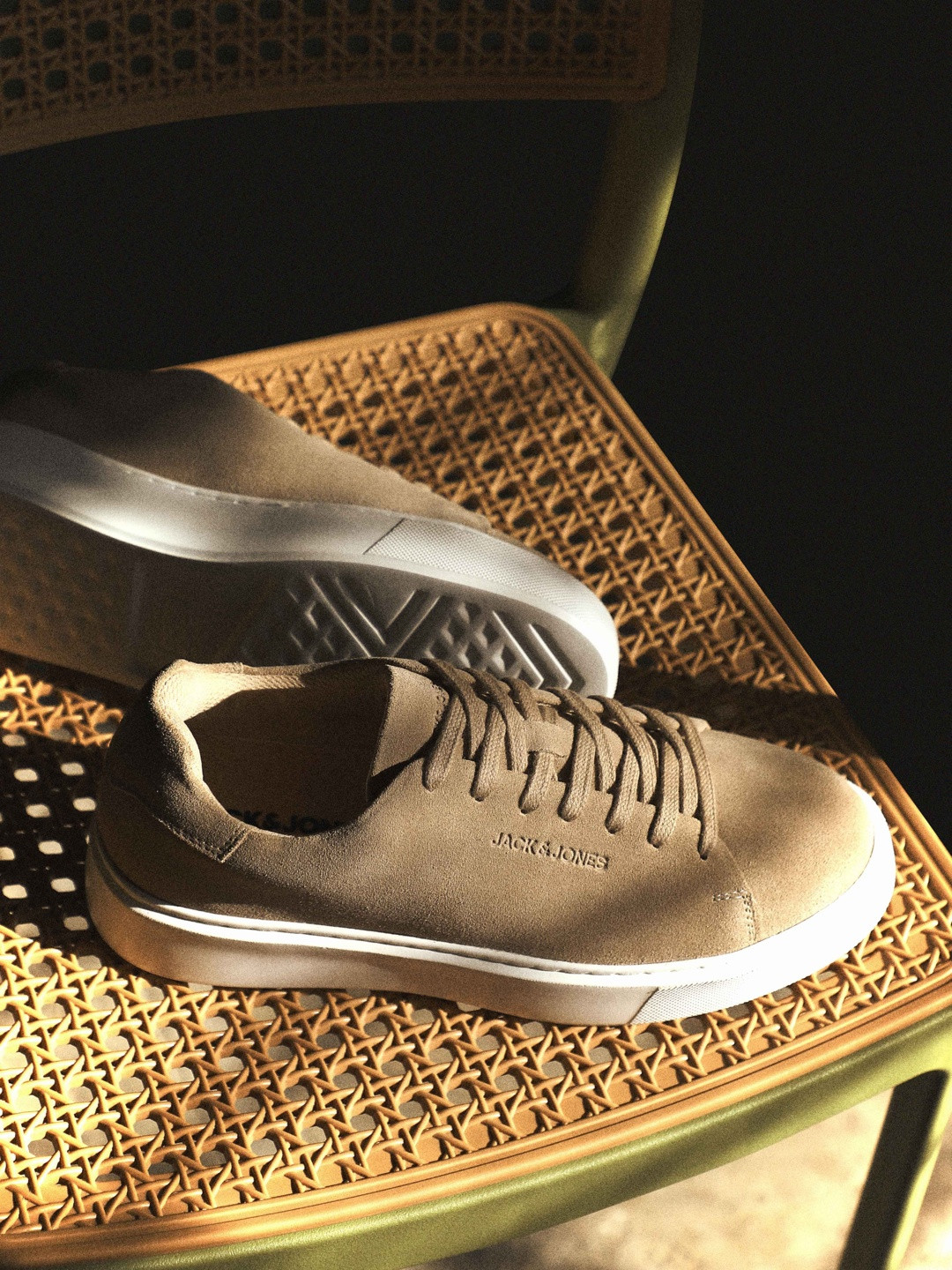 Jack & Jones Men Leather Sneakers