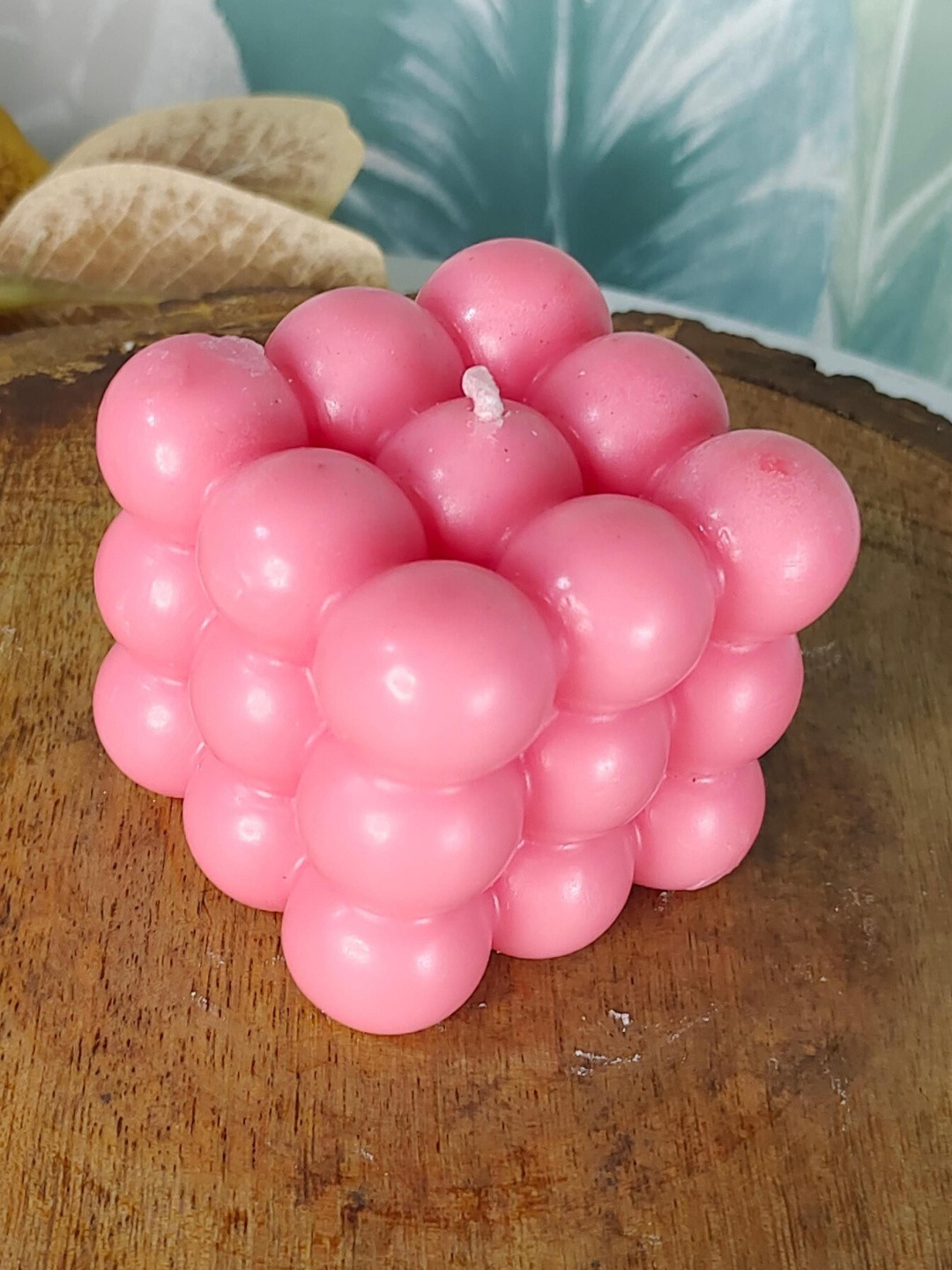 SOWPEACE Pink Bubble Soy Candle