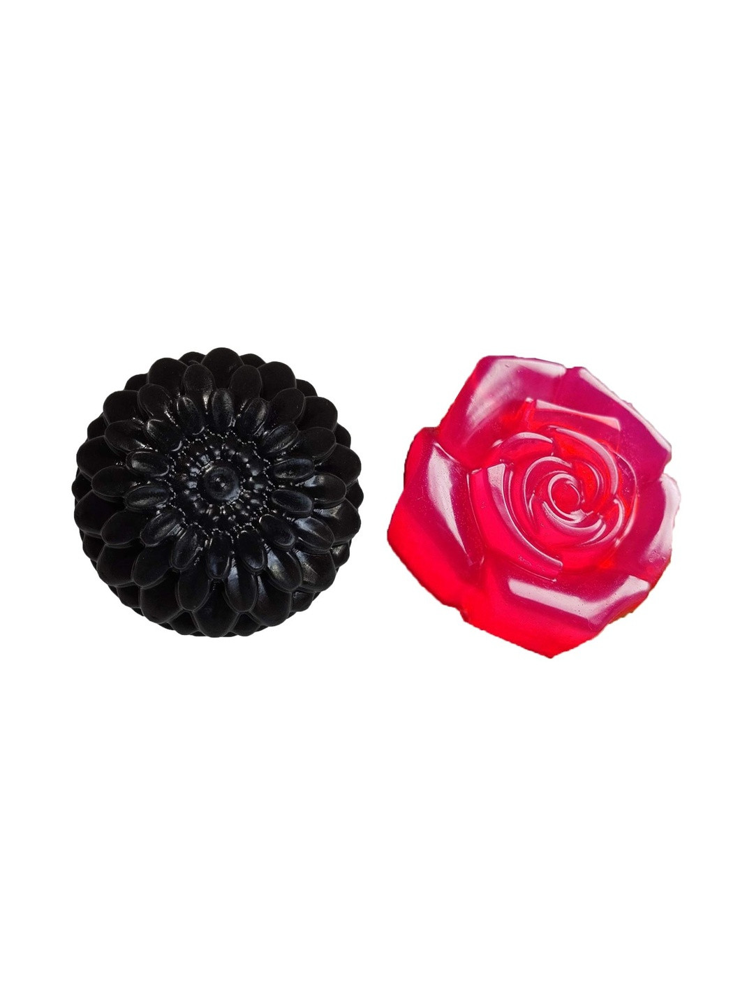 Park Daniel Set Of 2 Activated Charcoal & Rose Water Soap - 100 g Each