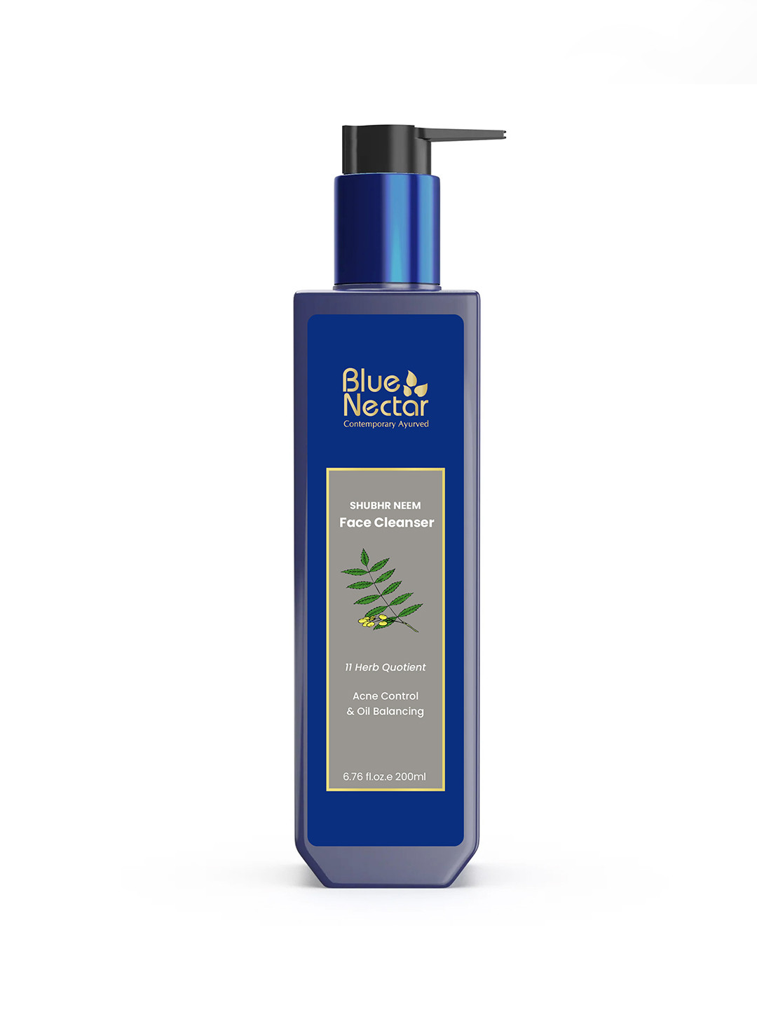 Blue Nectar Honey & Neem Ayurvedic Acne Face Wash - 200 ml