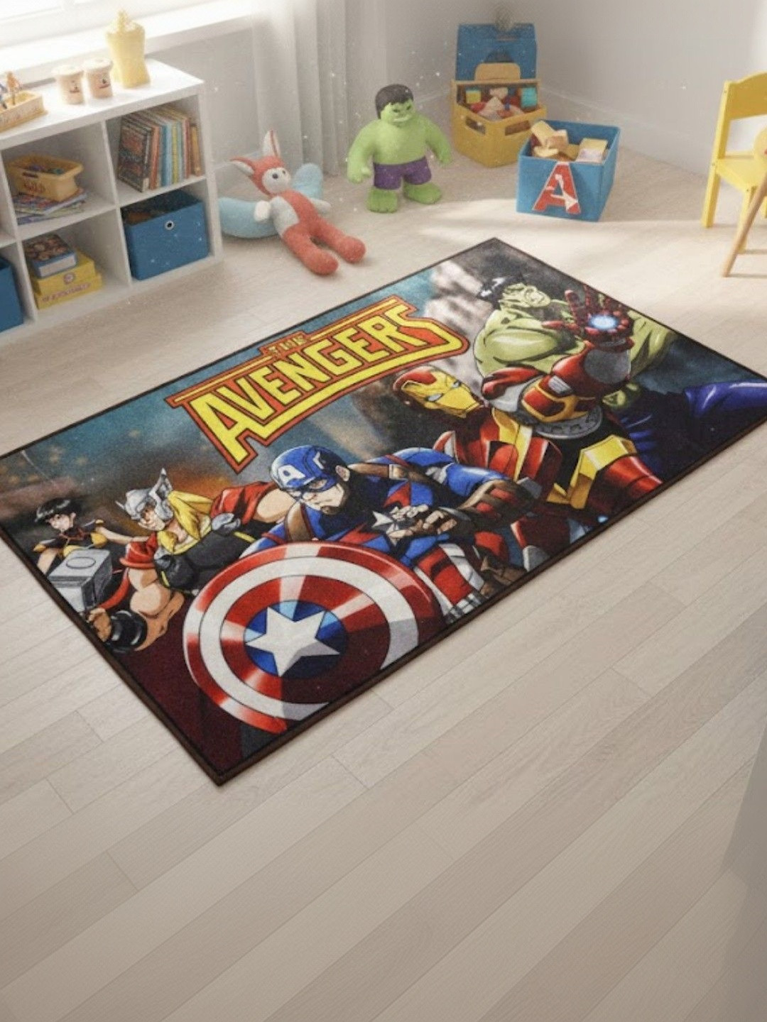 Athom Living Unisex Cartoon Characters Anti-Skid Nylon Carpet
