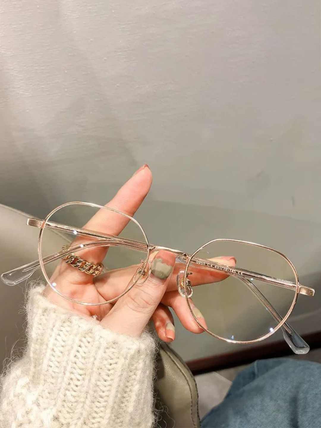 First Lens Unisex Full Rim Round Frames