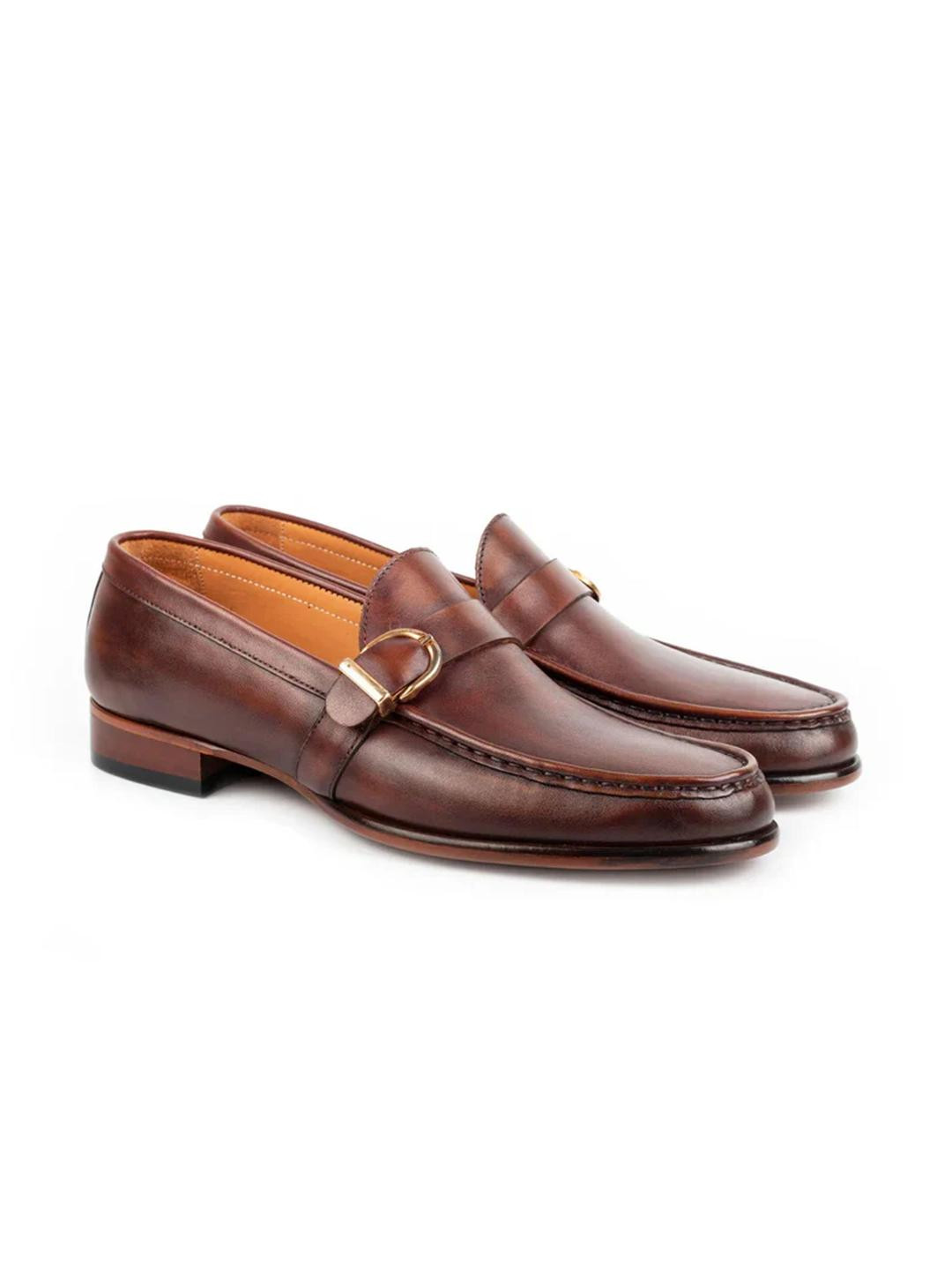 ITALIAN SHOES CO Men Leather Loafers
