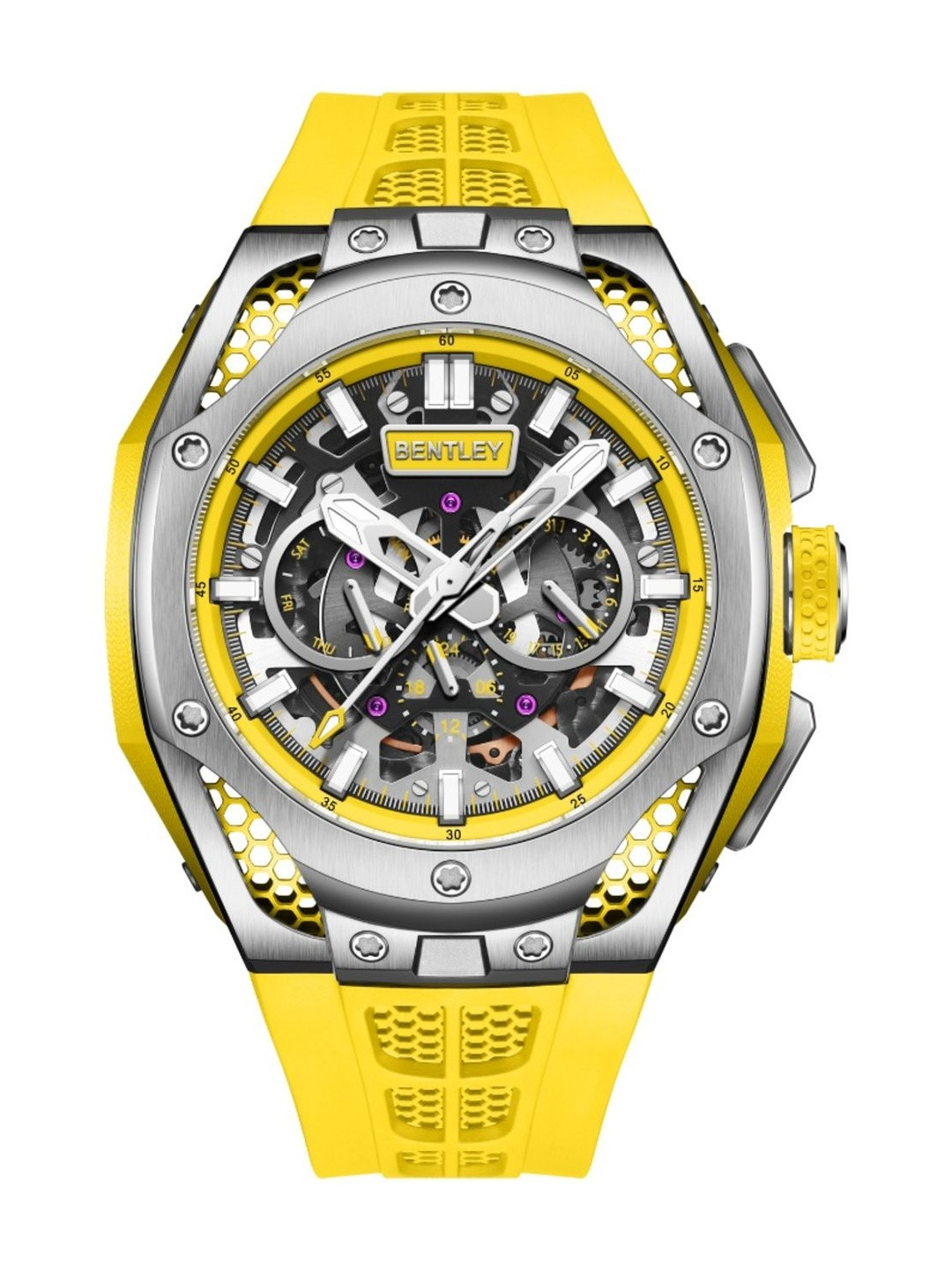 BENTLEY Men Dial & Straps Analogue Multi Function Automatic Motion Powered Watch BL-50-56