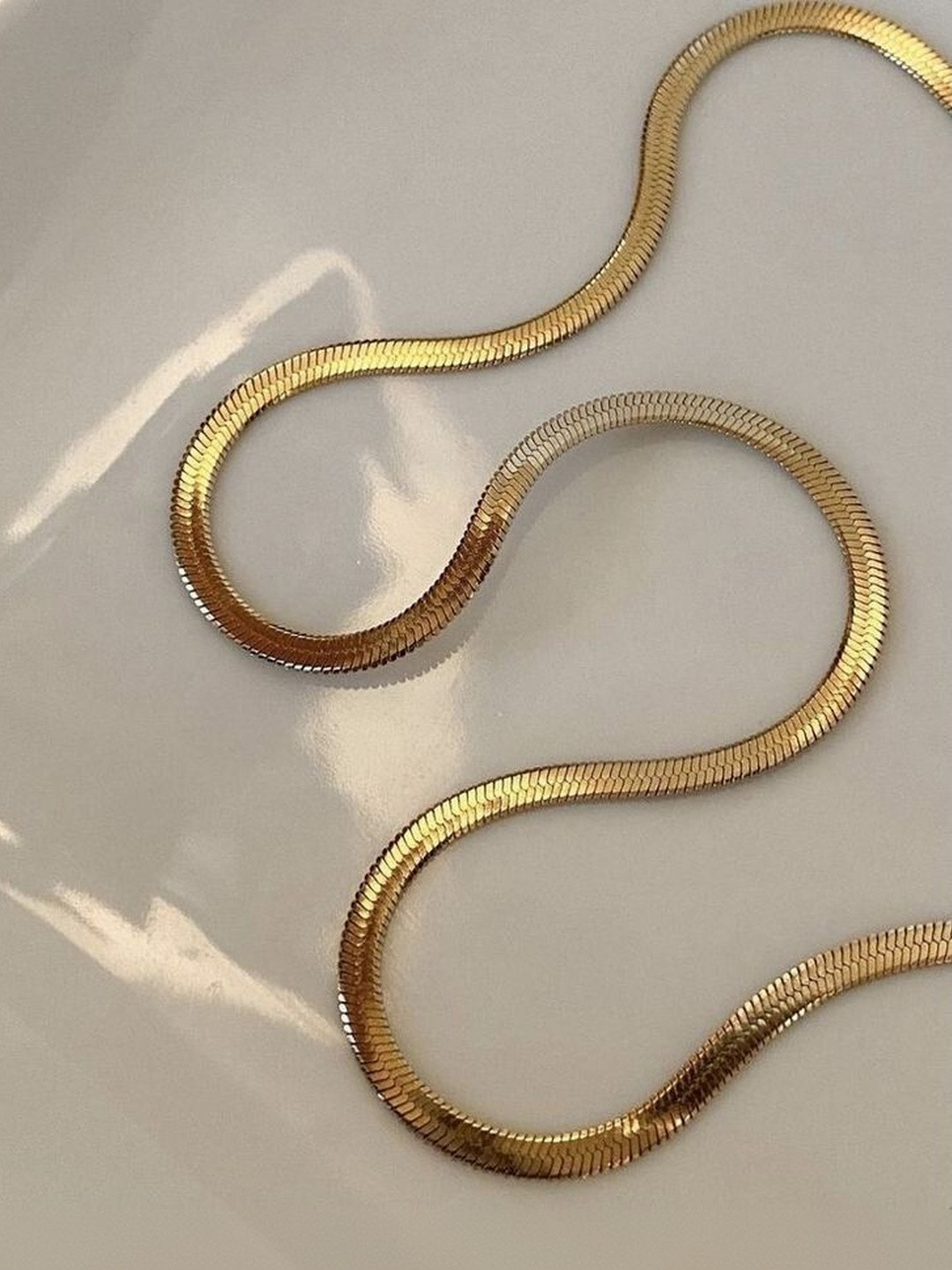 Rolss Silver-Plated Choker Chain