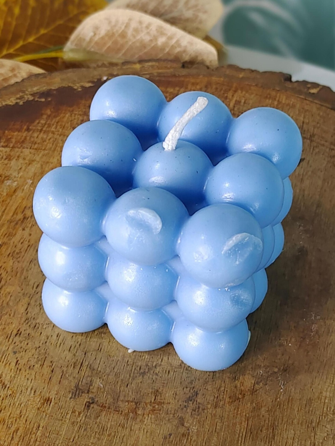 SOWPEACE Blue Bubble Soy Candle