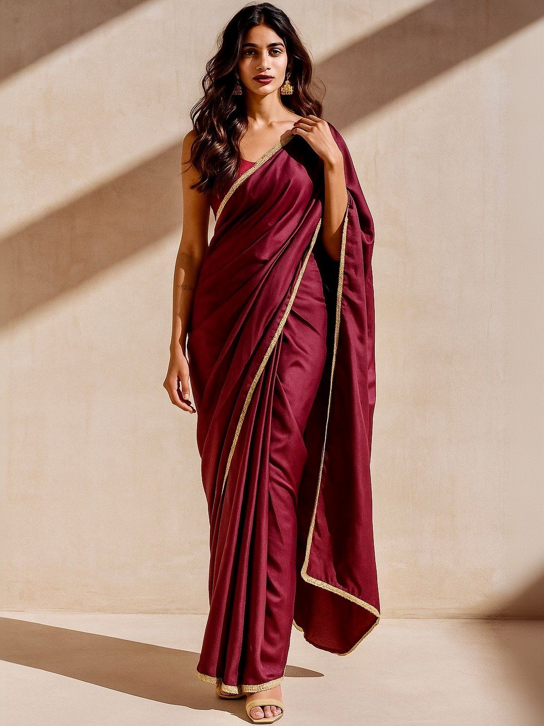 Saaki Pure Chiffon Designer Saree