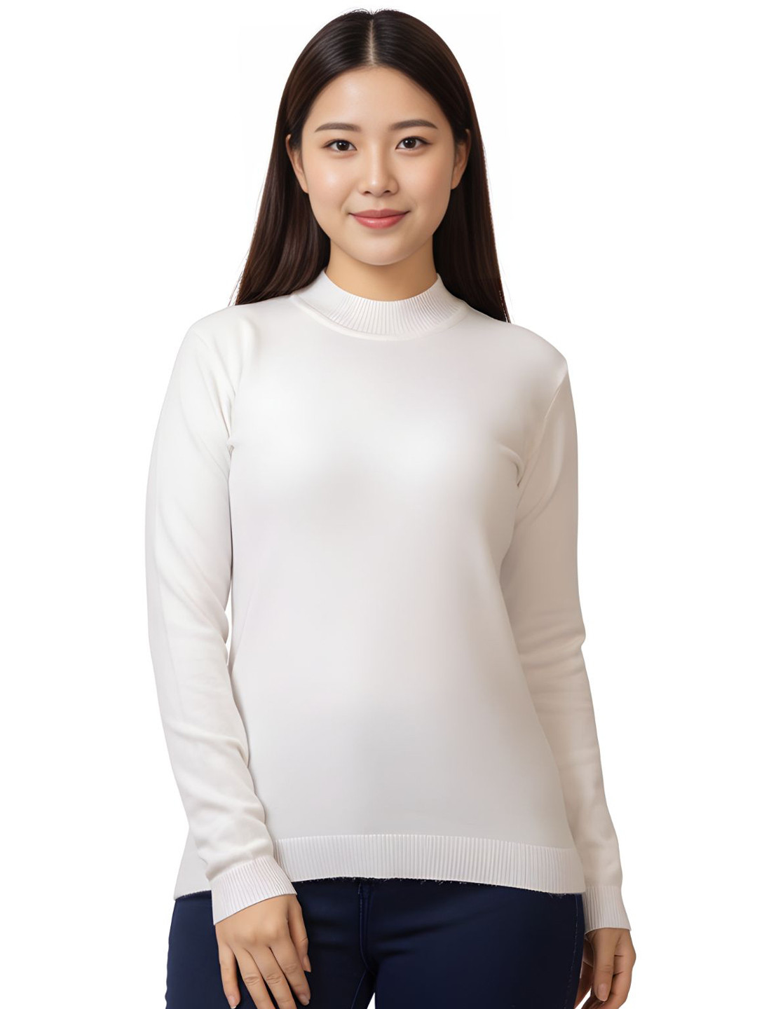 LASOON Women Woollen Pullover