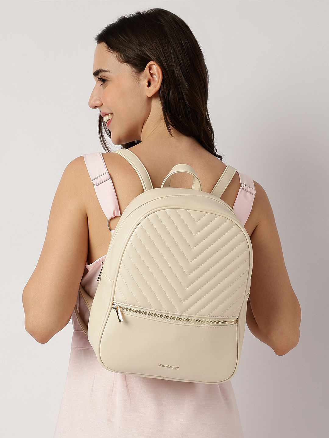 Fastrack Women LuxeQuilt Small Backpack