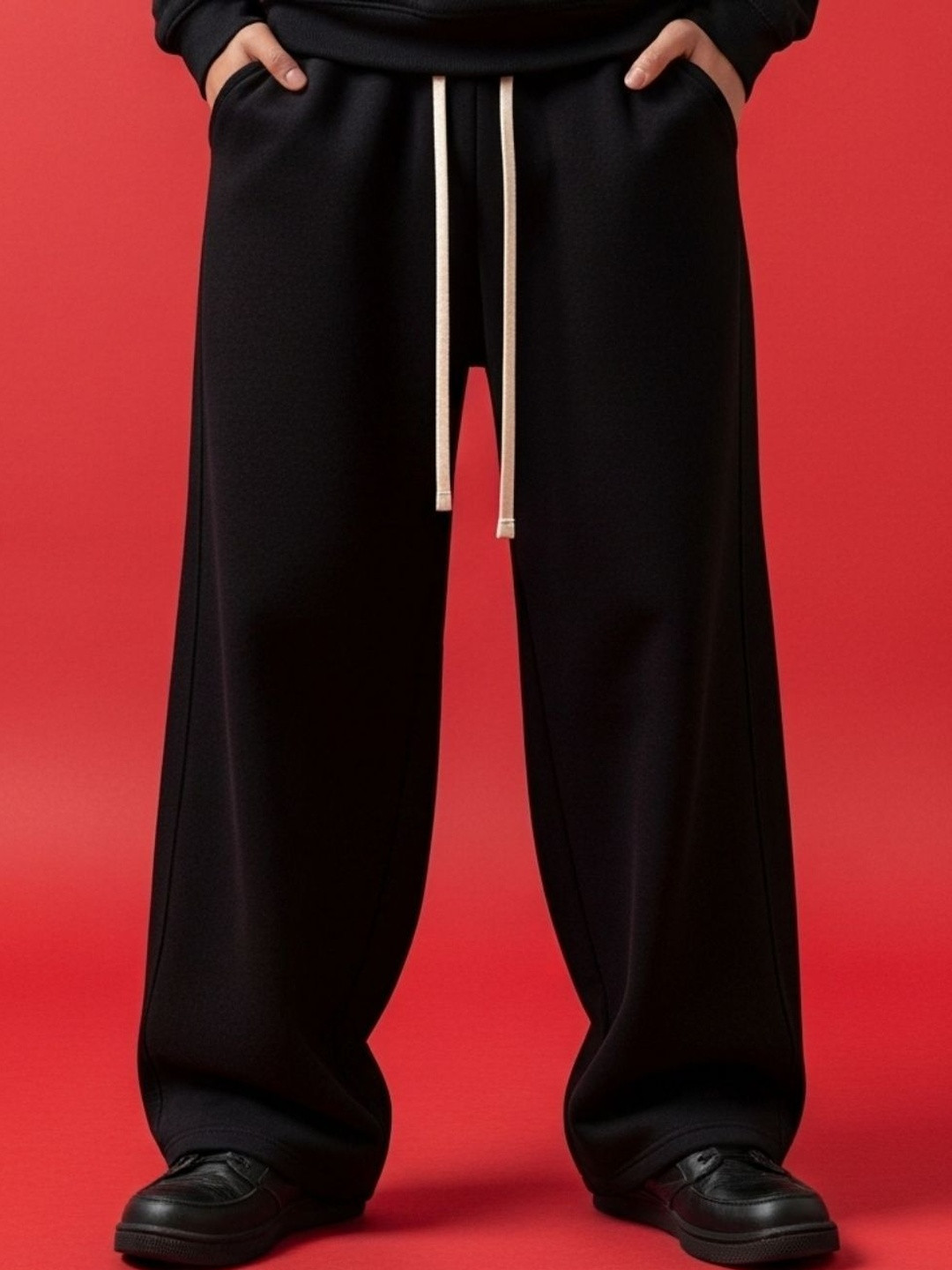 CLOTH N CODE Men Relaxed Loose Fit Trousers